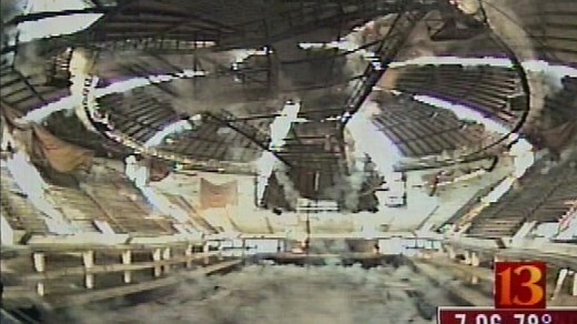 On this day: Market Square Arena implosion (July 8th, 2001 newscast) I WTHR Archives