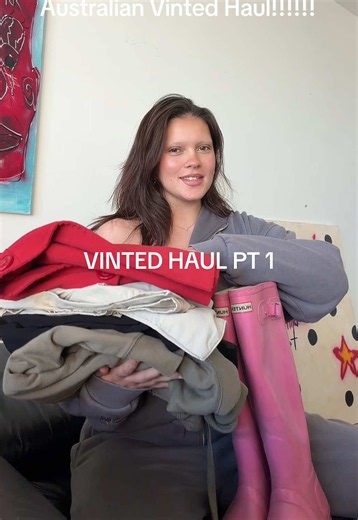 Vinted haul Australia: Hunter Boots & more (Part 1)