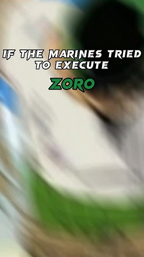 One Piece: Zoro Faces Execution by Marines