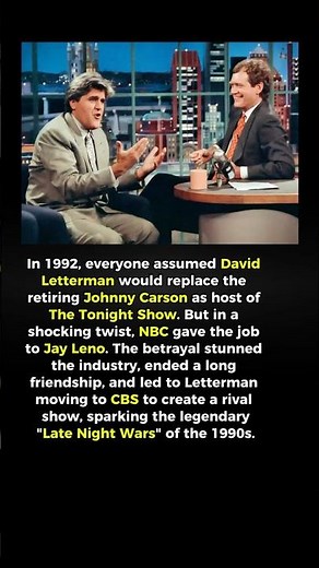 The Late Night War: Letterman vs. Leno 😠📺