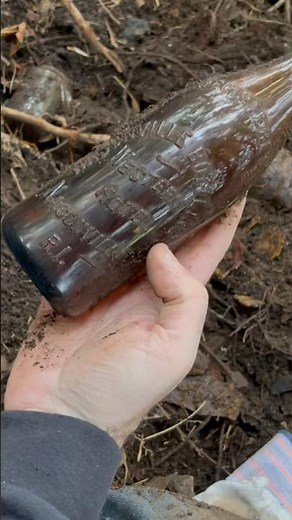 RARE Western Hotel Bottle Dug Dump Digging Privy Dig Relic Hunting Metal Detecting RI Treasure Find