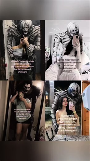 cuando me pregunta que por qué hablo sola pero en realidad estoy hablando con mi shinigami，I'll teach you how to make Death Note special effects for free. Aoi Koi Ryuk Shadow Filter Tutorial Ryuk Shadow Step-by-Step Tutorial Ryuk Photo Template Tutorial Ryuk Looking at the Light Death Note Ryuk Filter Did you know Shinigami love apples? Kira and Ryuk How to Make Death Note Special Effects for Free Ryuk Shadow Tutorial How to Make Ryuk Special Effects Ryuk Shinigami Trend Tutorial How to Make Ryu