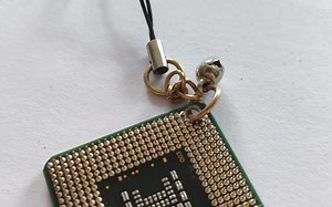 纯手工用cpu做的钥匙链diy