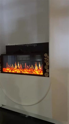5.2K views · 22 reactions | Simulated charcoal burning fireplace. #lamp #light #led #smarthome #lightingdecor #homedecor #lightingdesign #lampdesign #interiordesign #lampfactory #ledstriplights #ledstrips #diy #installation #designer #architect #architecture #instagood #home #atmosphere #aleadhome #aleadlighting | Alead Lighting | Facebook
