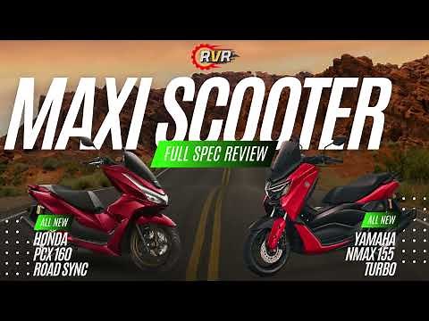 All-New Yamaha NMAX 155 Turbo vs Honda PCX160 RoadSync 2025 | Full Specs & Features Comparison
