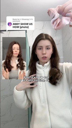 how I did my scrunchie heatless curls
