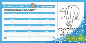 Patterning Not Colouring!