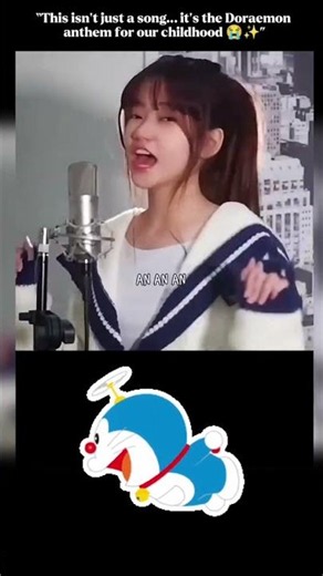 Doraemon theme song in japanese #doraemon #ytshorts