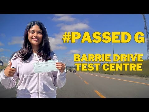 G Road Test | Barrie Drive Test Centre | Ontario | Real Driving Test | Passed G