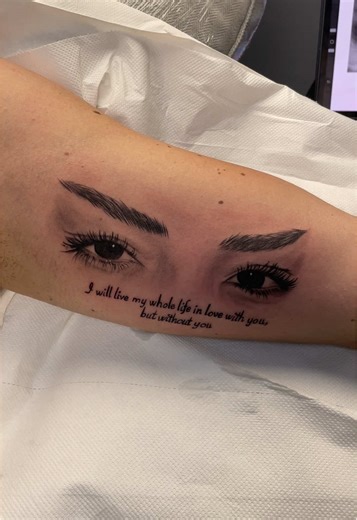 Eyes Tattoo Inspiration: Love and Art in Ink