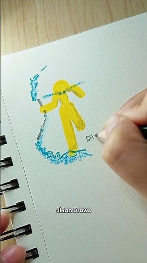 How to draw shinji combat gods stickman #stickman #drawing