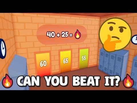 Ultimate Math Quiz 2! 📏Roblox Premium Benefits Game