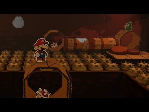 Kiwano Temple (Mini Star 1) - Paper Mario: Color Splash Walkthrough
