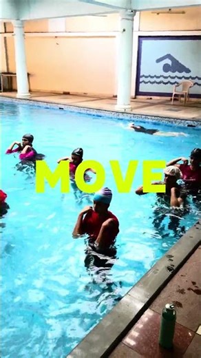 Aqua yoga warm up