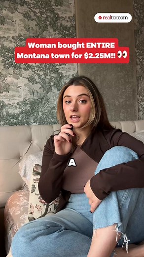 3.5K views · 13 reactions | Imagine buying a whole town for $2.25M  One woman just did -snagging Pray, Montana, complete with a post office, rental cabins, a duplex, and a 100-year-old general store. She reportedly wants to reopen the store and preserve the town, whereas the previous owner viewed it more as an investment.  What would you do with it? More: https://rltor.cm/NIWYo2 | Realtor.com | Facebook