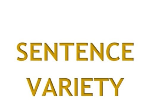 IB English B TEXT TYPES SKILLS SUPPORT: Sentence Variety SWIRL Lesson