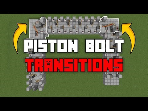 PISTON BOLT TRANSITIONS | TURNING CORNERS WITH PISTON BOLTS - TUTORIAL