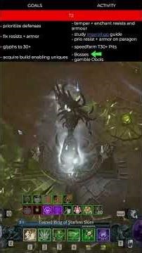 ULTIMATE S11 PROGRESSION: CHEAT SHEET + ALL MATERIALS - Diablo 4 Season 11 #diablo4