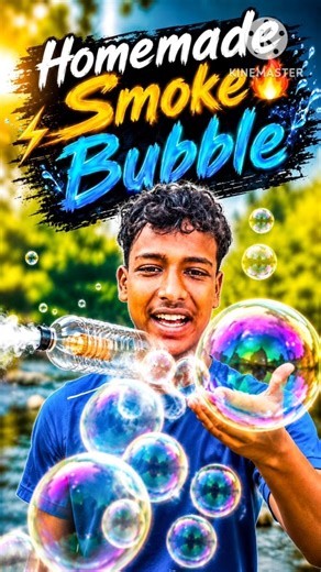 How to make a Homemade Smoke Bubble! 💨🫧 #shorts #bubble