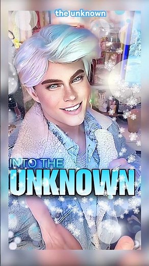 ⁠‪@GingerLadd‬ Male Elsa Cosplay Transformation Inspired by Into the Unknown (Panic! At The Disco)