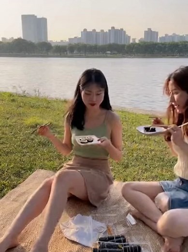 한강에서 즐기는 김밥 피크닉의 모든 것