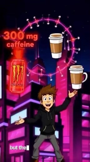 how much caffeine is in a monster