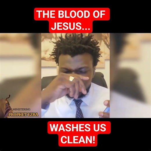 The blood of Jesus washes us clean!