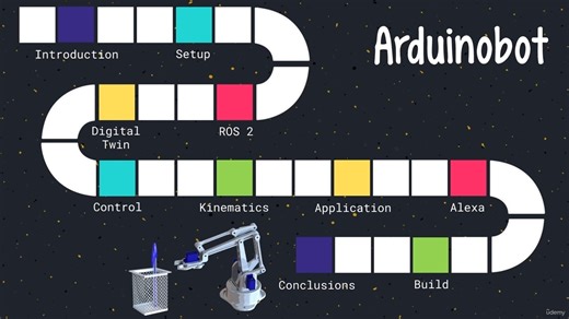 Robo Arm with ros2 and arduino uno r3 - tutorial