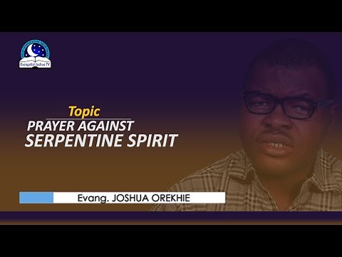 Prayer Against Serpentine Spirit - Deliverance Prayers From Serpentine Attack