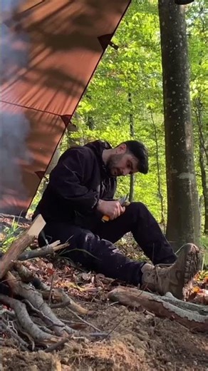 Nature Camping Outdoor Cooking - #asmr - #bushcraft - #turkey