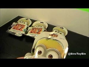 Despicable Me 2 Minions PUZZLE ERASEEZ Blind Bags! 3D Pull Apart Erasers! Review by Bin's Toy Bin
