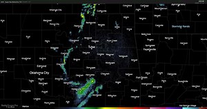 Here's something kinda fascinating... The Tulsa radar is showing a nice spin. This is a Low whirling around Bristow, OK that is drifting to the North. This Low is part of the puzzle to why portions of the area are under a Flash Flood Watch. Energy riding along a boundary will produce several rounds of showers and thunderstorms today and tonight. | Stormdar Weather | Facebook
