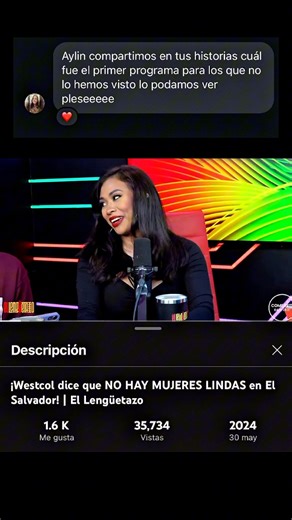 6.3K views · 115 reactions | Me pidieron que les compartiera mi primer programa de donde sale mi contratación del lo cual hoy en día formo parte de el elenco de @ellenguetazooficial  y lo curioso que ese día le dije una verdad al jefe  | Aylin Espinoza | Facebook