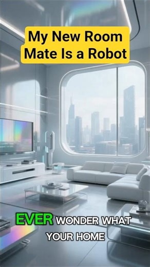 My New Roommate is a Robot! 🤖🥘 #2050