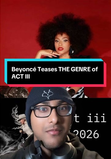 Beyoncé Teases THE GENRE of ACT III Beyoncé released her Valentines Day collection via her store along with a little note describing it. Fans noticed something in the note that may be a supposed tease for her highly anticipated ACT iii album. Beyoncé says “A LITTLE ROCK N ROLL WITH A WHOLE LOTTA SEXY”. This note solidied to fans that ACT iii is no doubt a ROCK infused album. Fans have been theorizing Beyoncé releasing a Rock album due to her history with the genre throughout her career. Beyoncé 