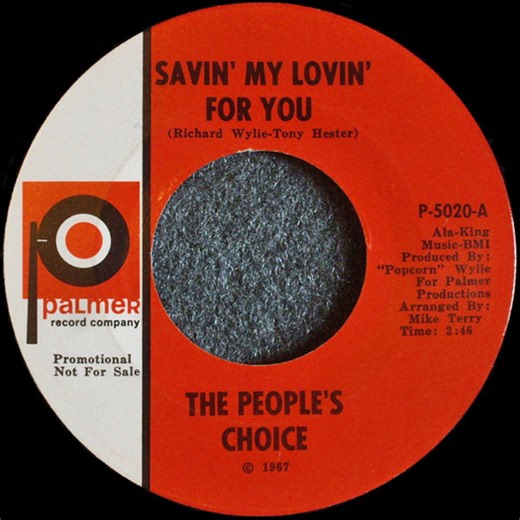 The People's Choice - Savin' My Lovin' For You