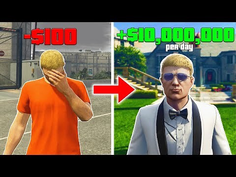 $10,000,000 PER DAY AT LEVEL 1 | SOLO Money Guide for Beginners - Best Money Method GTA 5 Online