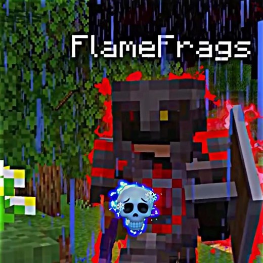 Flamefrags Aura...🗿💀 #minecraft #flamefrags #edit