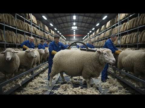 How Raw Sheep Wool Becomes a Luxury Jacket (Step-by-Step)