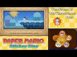 Paper Mario: Sticker Star - The Story of The Unfortunate Foes (Storybook Segments)
