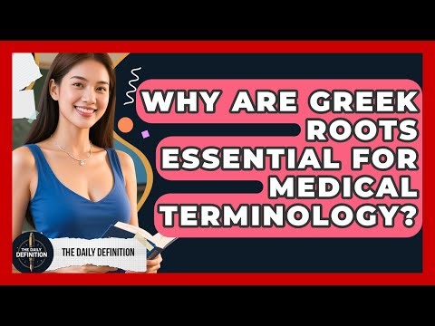 Why Are Greek Roots Essential For Medical Terminology? - The Daily Definition