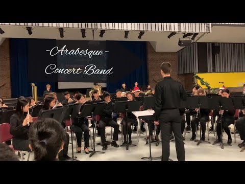 Arabesque (Samuel R. Hazo) Concert Band Performance