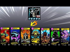 SUPER SHREDDER VS ALL CHAPTERS | NINJA TURTLES LEGENDS