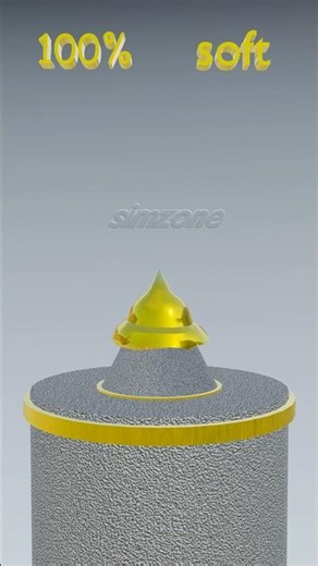 "Watch the Mind-Blowing Transformation: 0% - 100% Soft Body sphere Simulation in Action!"