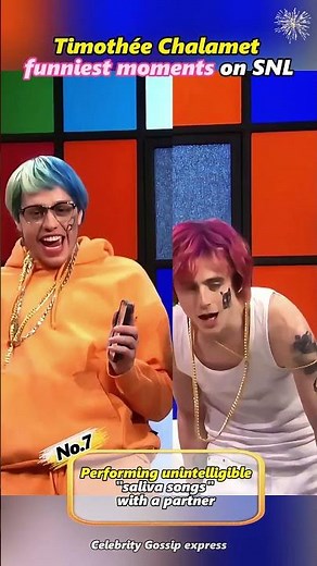 Timothée Chalamet funniest moments on SNL.#timotheechalamet #funny #viral #trending #trending