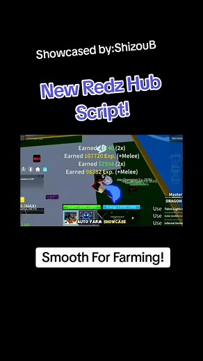 Nuevo Script Redz Hub: ¡Lluvia de Frutas!