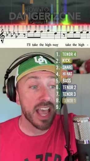 HOW TO SING Danger Zone by Kenny Loggins