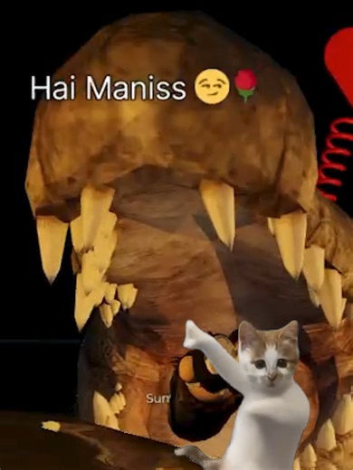 Hanyut di sungai dan dikejar batu raksasa #roblox #robloxfyp