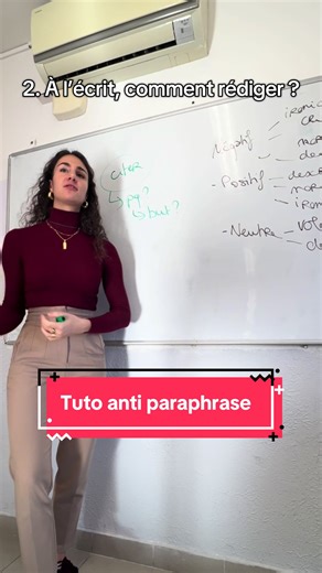 Tuto anti-paraphrase : Rédiger son analyse de texte