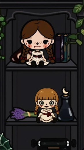 She's turning into the next Annabelle #tocaboca #tocalifeworld
